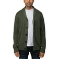 thumbnail image 6 of X RAY JEANS Mens Shawl Collar Cardigan, Olive, XL, 6 of 6