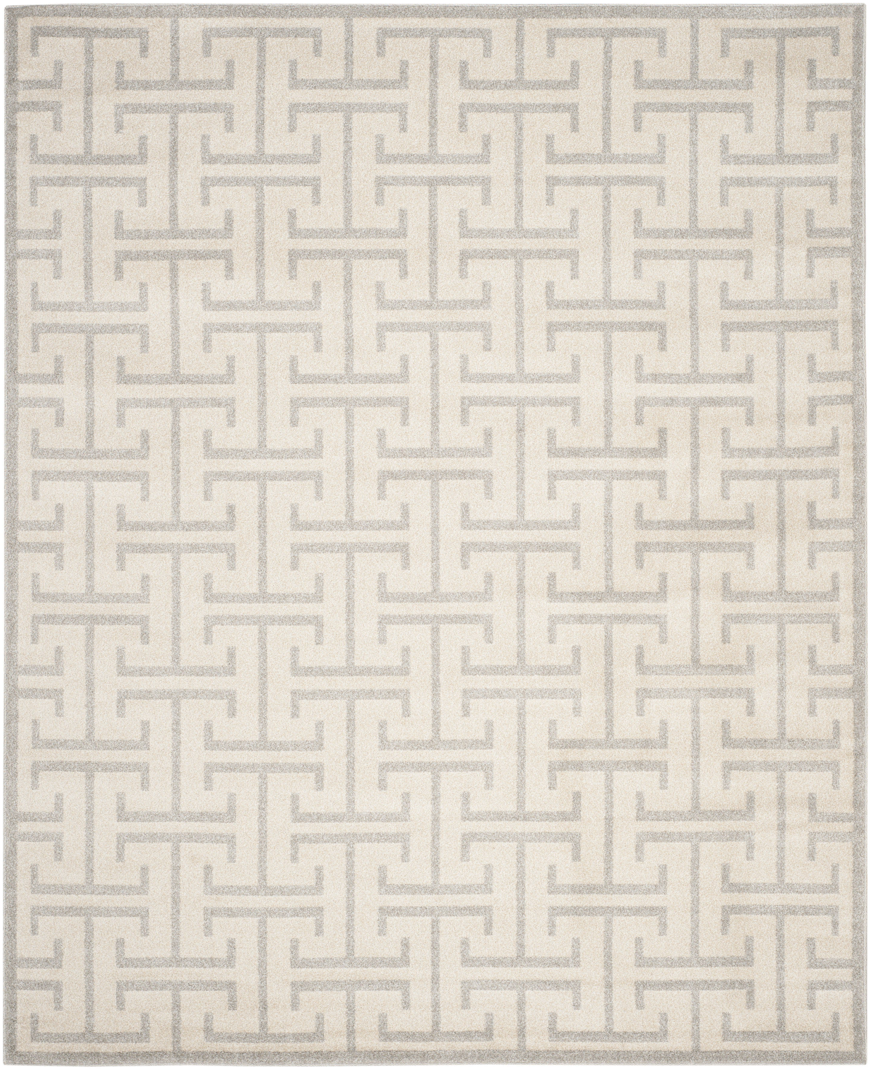 Safavieh Amherst Denton Geometric Area Rug, Ivory/Light Gray, 8' x 10'
