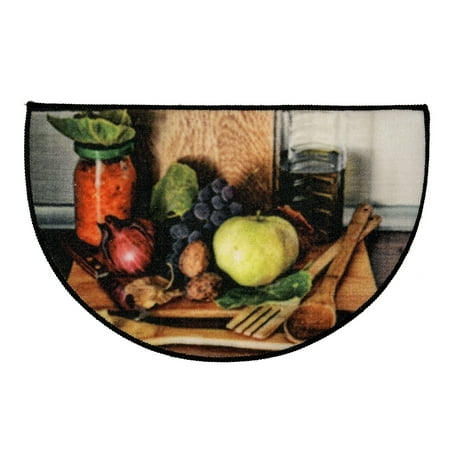 

Veggies Non-Slip Kitchen Mat Slice 18x28 Inches