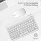 thumbnail image 4 of Combo de teclado y mouse Bluetooth inalámbrico recargable Guiheng, 4 of 7