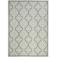thumbnail image 2 of Safavieh Courtyard Bayon Geometric Indoor/Outdoor Area Rug, Light Gray/Anthracite, 8' x 11', 2 of 8