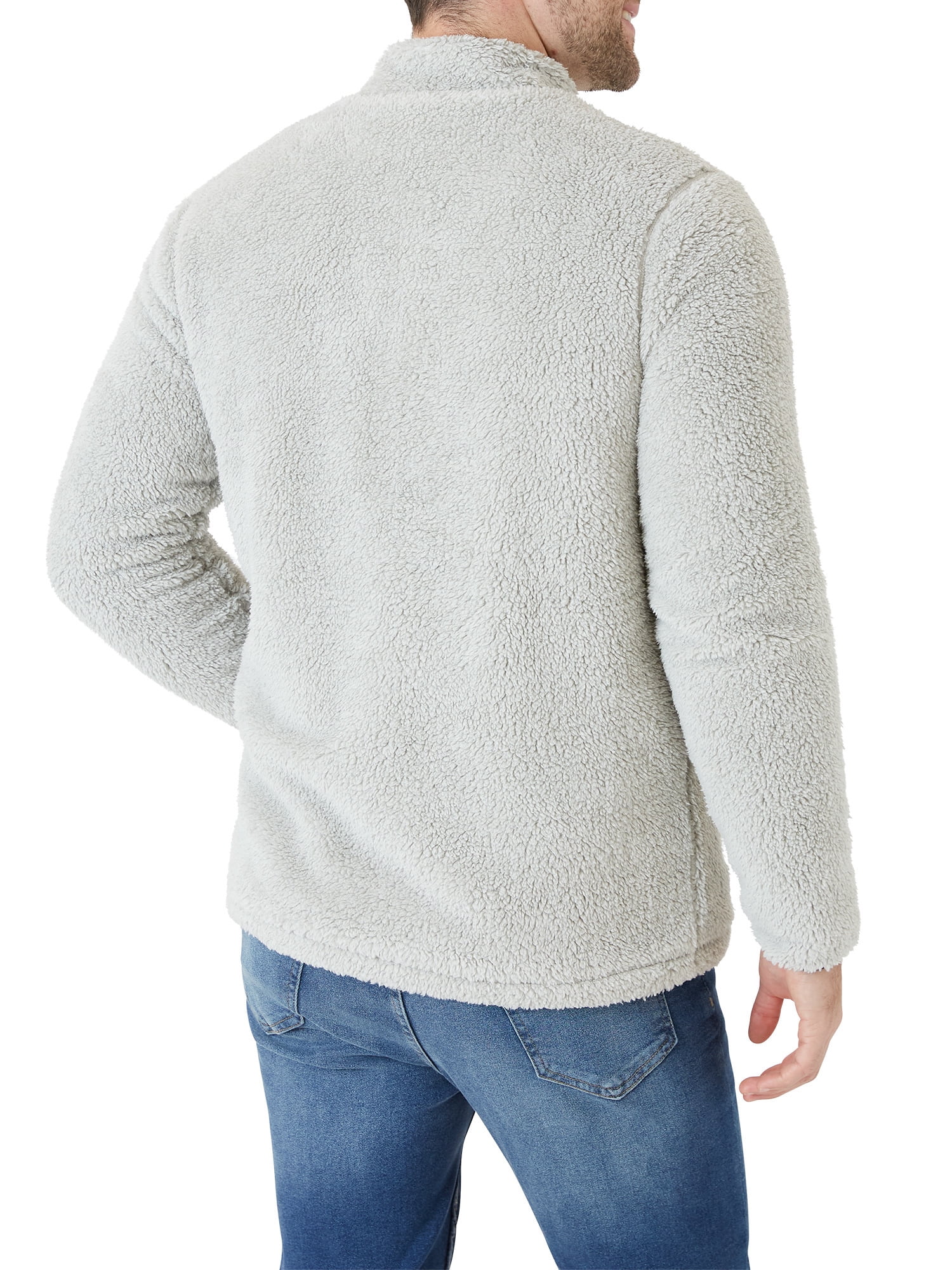 Chaps Men's Full Zip Mock Neck Sherpa - Sizes XS up to 4XB
