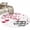 White, variant on Round Area Rugs Collection 4 Ft, Happy Valentines Day Non-Slip Residential Carpet, Red Love Branches Spring Beige Indoor Crawling Mats Runner Rugs for Living Room/Dining Room/Bedroom