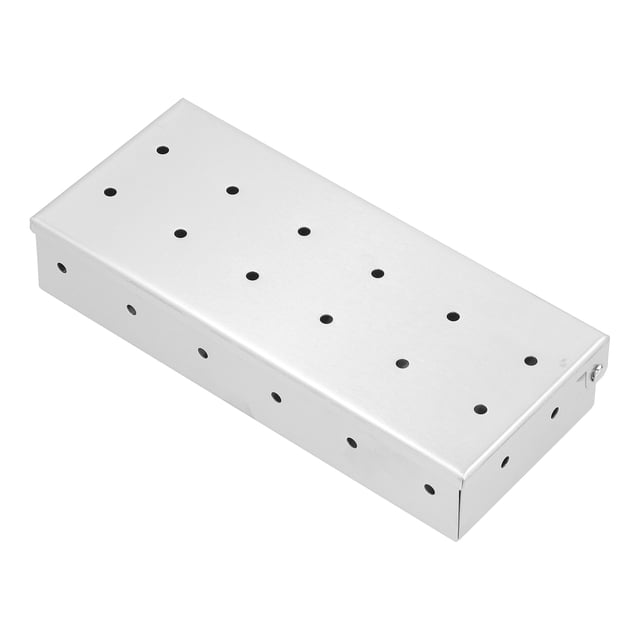 Caja Para Ahumador, Caja Para Parrilla De Barbacoa De Acero Inoxidable Reutilizable Resistente Al Calor Para La Familia Para Picnic Para Fiesta