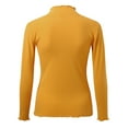 thumbnail image 5 of Women Thermal Top Shirt Winter Tops For Women Crew Neck Lined Thermal Thermal Underwear Slim Tops Long Sleeve Thermal Shirts, 5 of 5