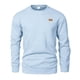 thumbnail image 1 of pstuiky manga larga de hombre, Sudadera deportiva informal para hombre, cuello redondo, color liso, de punto, de manga larga, con capucha versátil Tops de talla grande para hombre xxxl, 1 of 3