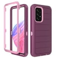 thumbnail image 5 of NIFFPD Samsung A53 5G Case,Galaxy A53 5G Case, Dual Layer Heavy-Duty Rugged Shockproof Anti-Drop Protective Case for Samsung Galaxy A53 5G Wine&Pink, 5 of 6