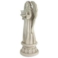 thumbnail image 5 of Northlight 22.5" Standing Religious Angel with Bird Bath Votive Candle Holder Outdoor Patio Garden, 5 of 6