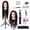 Brown, variant on 28 Inch Mannequin Head 80% Human Hair with Tripod Stand,Mannequin Cosmetology Manikin Practice Doll Head with stand,Braiding Hairdressing Head for Hair Styling with Table Clamp + DIY Hair Styling Set