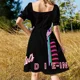 thumbnail image 5 of Vestido de manga corta DIE IN de Mel, vestido de dama de honor para mujer, vestidos de noche de lujo, 5 of 7