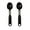 2PCS Black, variant on Mini Spoon Scale Digital Kitchen Scale Electronic LCD Food Scale 0.1-500g Cooking Flour Milk Coffee Powder Weight Measure Spoon