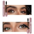 thumbnail image 4 of LEBONYARD 3pcs 9g 2-in-1 4D Silk Fiber Mascara, 5X Lengthening Sweatproof Natural Thickening No Clumping Eye Makeup, 4 of 5