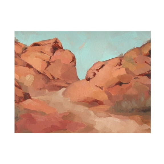Jacob Green 'Red Rocks View I' Canvas Art