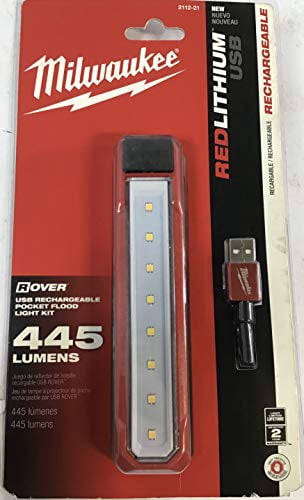 Milwaukee 2112-21 REDLITHIUM USB ROVER Pocket Flood Light