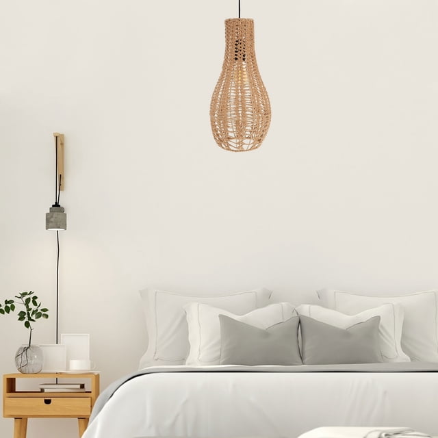 unbranded Pantalla Colgante De Tejida Para Lámparas De Y Con