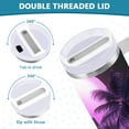 thumbnail image 3 of Yayeee 30oz Stainless Steel Tumbler with Straw and Handle Double-Wall Insulated Travel Water Bottle, Pink Road, 3 of 8