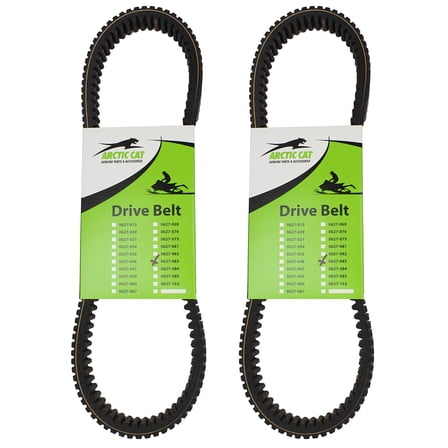 Arctic Cat 0627-083 2pk OEM Drive Belts 2012-2017 M XF ZR 800 4000 6000 Sno Pro LXR