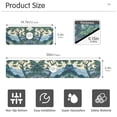 thumbnail image 3 of Yayeee Faucet Mat for Kitchen Sink 14.7" Diatomite Long Splash Guard Pad, Retro Tree, 2 Pack, 3 of 7