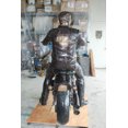 thumbnail image 5 of Bronze Sculpture of Man on His Motorcycle Life Size  94" x 50" x 72"H, 5 of 12