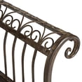 thumbnail image 4 of Safavieh Outdoor Collection Brielle Antique White Bench, 4 of 5