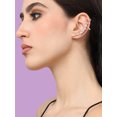 thumbnail image 1 of Gold Plated Designer Stone Party Ear Cuff For Women, 1 of 5
