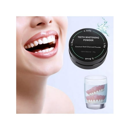 Coconut Shells Activated Carbon Teeth Whitening Organic Natural Bamboo Charcoal Toothpaste Powder Wash Your Teeth