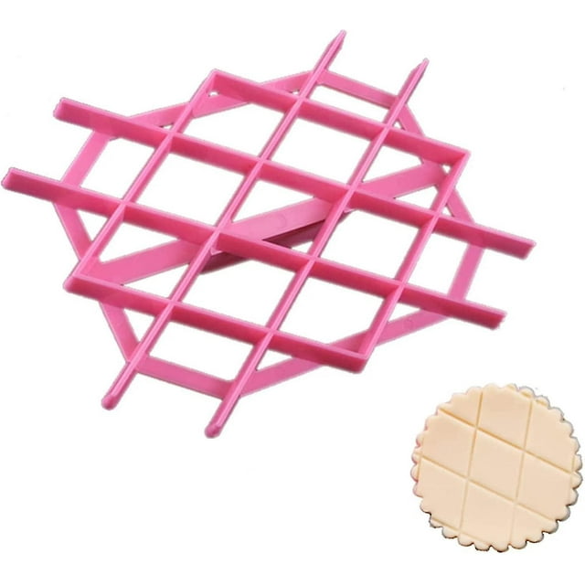 Rhombus Diamond Shape Fondant Cake Mould Fondant Tools Embosser Embossing Cutter Mold Stamp Tool - Fondant Embosser Stamp