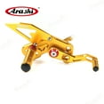 thumbnail image 2 of Arashi (Version 2.1) Adjustable Rearsets for Kawasaki Z125 PRO 2016 - 2023 Motorcycle Accessories Foot Pegs Footrests Rear Set Gold 2017 2018 2019 2020 2021 2022, 2 of 6