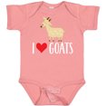 thumbnail image 3 of Inktastic Goat Cute I Love Goats Farm Animal Boys or Girls Baby Bodysuit, 3 of 5