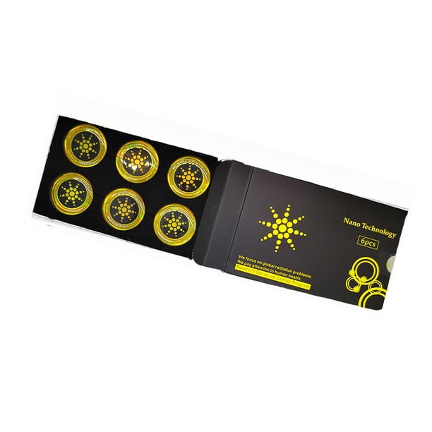 Adhesivo protector antiradiación, protección EMF para teléfono móvil, adhesivo de protección contra radiación EMF, pegatinas neutralizadoras de EMF, diseño de clase mundial