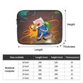 thumbnail image 4 of Adventure Time Laptop Sleeve Case Shockproof Portable Laptop Inner Bag Protective Notebook Case 13 Inch, 4 of 8