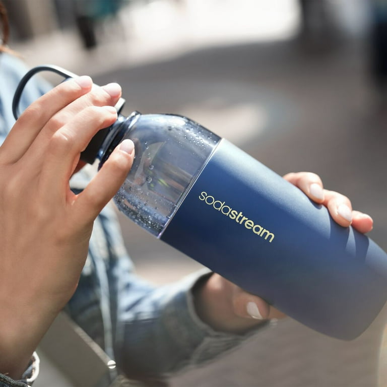 SodaStream Fizz & Go Easy Mix Bottle Storm 24oz Stainless Steel