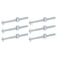 thumbnail image 1 of Uxcell 6 Paquete Tornillos para Marco de Cama, Tornillos de Cabeza Hexagonal M6 x 80mm, Tuercas de Barril para Camas Literas, Tornillos de Muebles con Cabeza Ranurada para Sillas y Cunas, Plata, 1 of 6