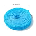 thumbnail image 3 of weibbin Hanging Rope Windproof Drying Rope Clothesline for Travel Camping Home Outdoor Plastic Nonslip Clothes Hanger Portable Nylon 393.7in, 3 of 6