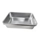 thumbnail image 3 of Caja de arena para gatos, arenero de acero inoxidable, arenero, orinal con parte superior abierta, suministros de metal para gatos de interior,, 3 of 8
