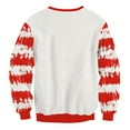 thumbnail image 4 of Pull à Manches Longues Pull Imprimé Noël Sweat-Shirt de Couple, 4 of 5