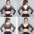 thumbnail image 3 of Dalazy Polyester Modeste Maillot de Bain Femmes Élégant et Confortable Modeste Maillot de Bain pour Femmes Modeste Maillot de Bain Femmes Maillot de Bain Blanc M 1 Blanc, 1 L, 3 of 6