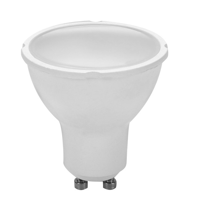 6W AC110-265V GU10 Lámpara de foco LED cálida Bombilla COB de aluminio para el hogar Restaurante Hotel
