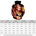 thumbnail image 2 of Sudadera Jersey informal con estampado digital 3D, estilo Halloween, unisex, ajuste holgado, traje diario Cgtredaw Negro T XL para Mujer, 2 of 5