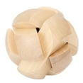 thumbnail image 4 of Wooden Brain Teaser Puzzles, Unlock Interlock Puzzle Toys Improve Intelligence  For Adults, 4 of 8