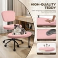 thumbnail image 6 of Waleaf Ergonomic Cross Legged Office Chair, Boucle ADHD & Meditation Chair for Adult, Lumbar Support Swivel Wide Seat, Yoga & Kneeling chair, 6 of 10