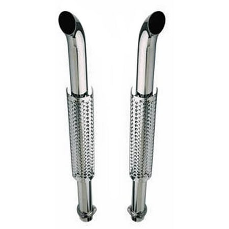 Show Chrome Exhaust - Truck Exhaust Stacks 3.00