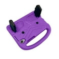thumbnail image 4 of Allytech Case for Lenovo Tab M8 8-inch TB-8705F/ TB-8505F, Lightweight Soft EVA Rubber Kids Friendly Shockproof Full Protection Drop Proof Kickstand Handle Stand Case Cover, Purple, 4 of 8