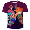 thumbnail image 2 of Viernes noche Funkin 3D niños camiseta Streetwear niño niña Hip Hop Tops camiseta moda bebé niños divertido verano manga corta ropa 8T Gao Jinjia LED, 2 of 2