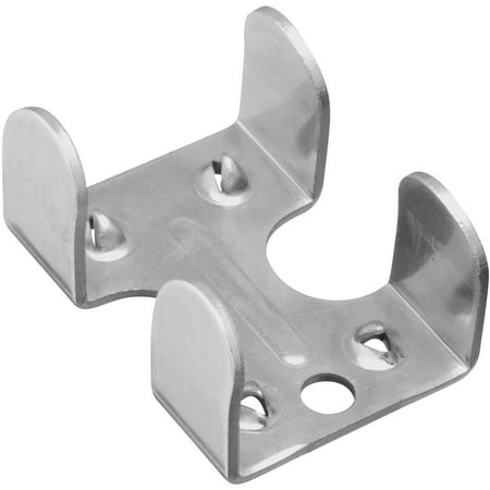 National Hardware Rope Clamp N265-884 – Zinc-Plated Steel – 3/8 In. Silver