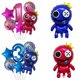 thumbnail image 2 of globos de arcoíris para fiestas de cumpleaños de amigos, decoraciones para fiestas de cumpleaños de 32 pulgadas, bolas de aluminio con números azules, rosas y rojos para suministros para baby shower d, 2 of 5