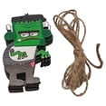 thumbnail image 2 of Xihbxyly Adornos de Madera para Halloween, Adornos Duraderos de Madera de Pino, Reutilizables y Resistentes a Los Arañazos, Ideal para Mesas Festivas, Ideal para Fiestas Navideñas, Juego de 3 Piezas,, 2 of 6
