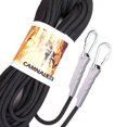 thumbnail image 2 of 12MM 10M Rock Climbing Rope Static Rope Rappelling Climb Auxiliary Cord Black, 2 of 3
