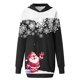 thumbnail image 4 of WILLBEST Sudaderas para Mujer, Vestido de Navidad, Vestido de Noche para Mujer, Sudadera Navideña de Moda con Capucha y Bolsillo Tipo Bolso, Sudadera Estampada, Falda de Moda XX-Grande, 4 of 4