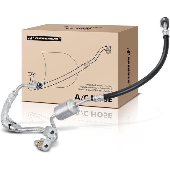 A-Premium A/C AC Suction and Discharge Hose Assembly Compatible with Ford Mustang 2010 V6 4.0L Petrol Replace# AR3Z19D734A